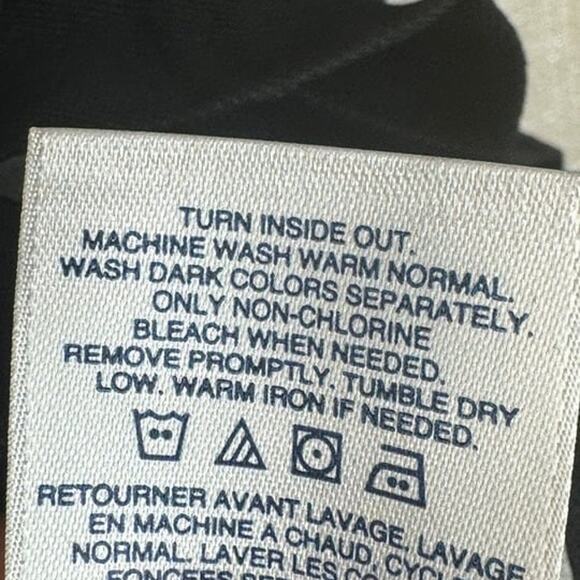 Lands' End NWOT girls black skirt size 14 - Picture 6 of 8